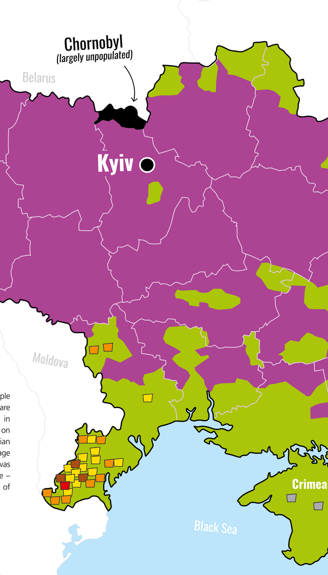 100 maps about Ukraine: and the war