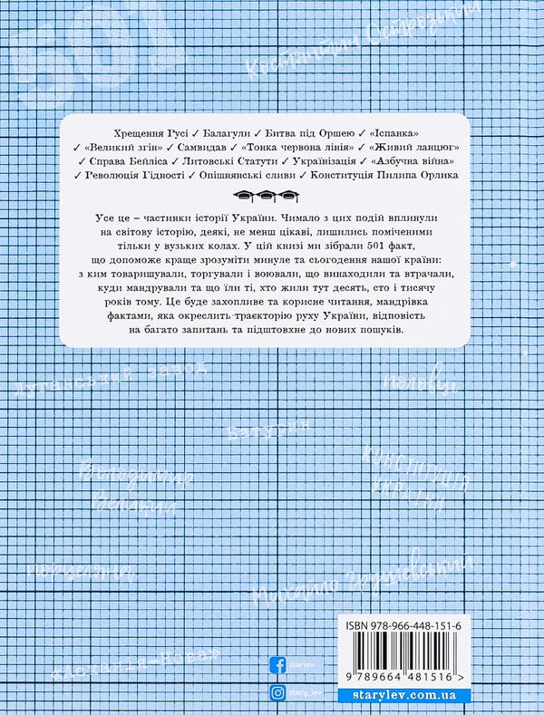 501 факт, який треба знати з... історії України