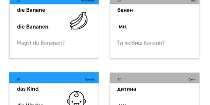 500 карток для вивчення німецької. A1