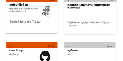 500 карток для вивчення німецької. B2.1