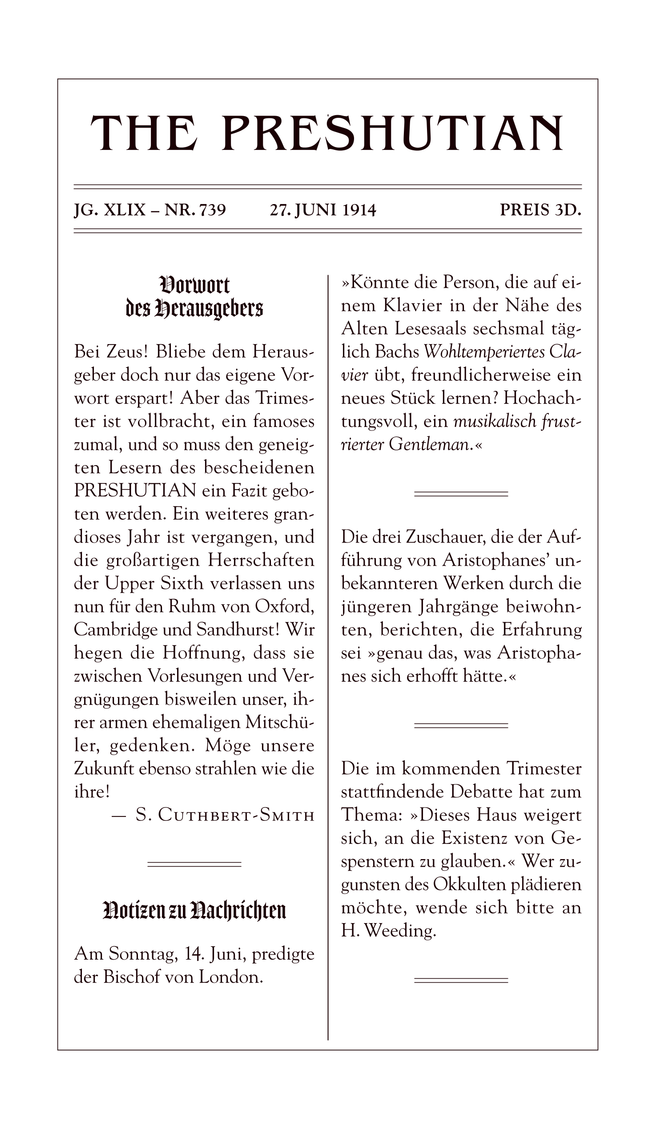 Durch das große Feuer