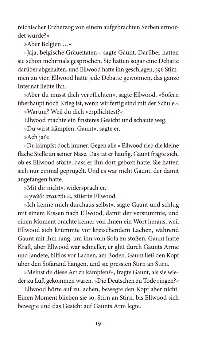 Durch das große Feuer