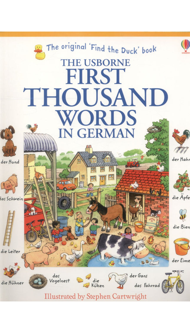 First Thousand Words in German