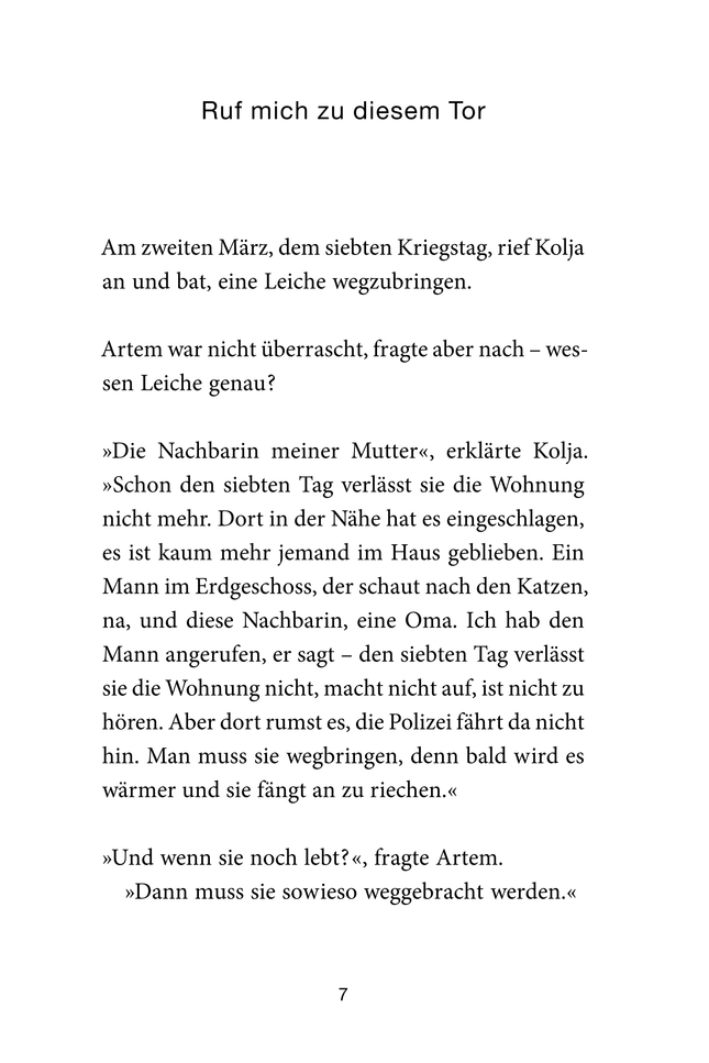 Keiner wird um etwas bitten: Neue Geschichten | Zeugnisse von Liebe, Trauer und Solidarität im Ukraine-Krieg