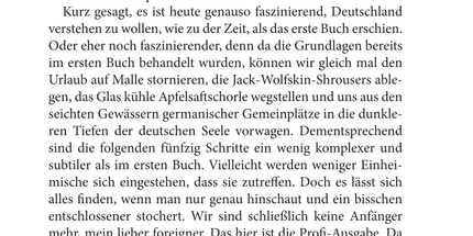 Wie man Deutscher wird - Folge 2: in 50 neuen Schritten / How to be German - Part 2: in 50 new steps: Zweisprachiges Wendebuch/ Bilingual ... Wendebuch Deutsch/Englisch (Beck Paperback)