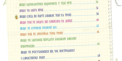 Школа навиворіт. Що робити, якщо ... ? Ситуації, які можуть трапитися з дитиною в школі.